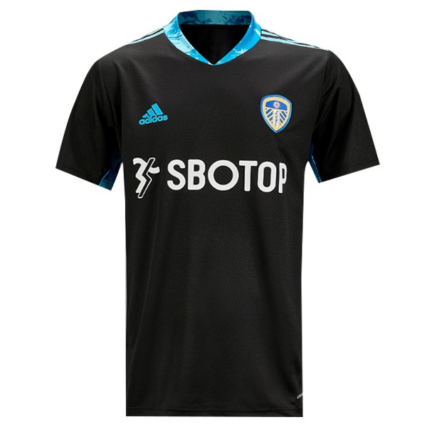 Camiseta Leeds United Replica Primera Ropa Portero 2020/21 Negro